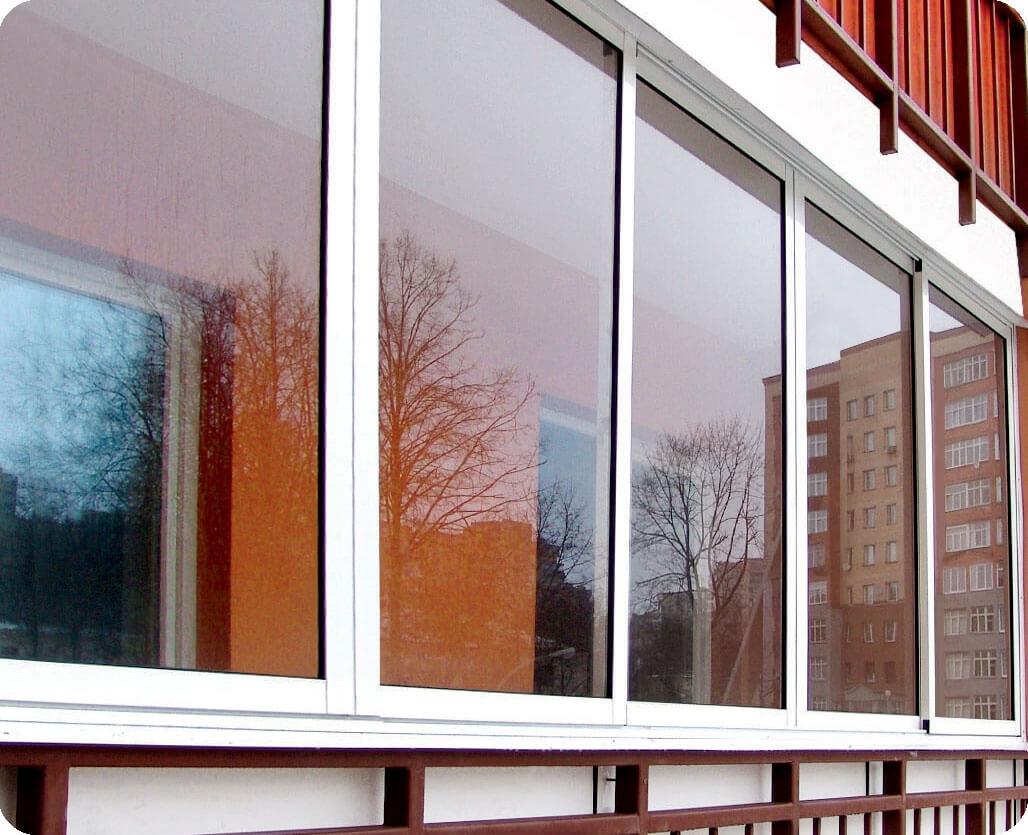 Алюминиевые окна - фото с сайта Коктем Дизайн